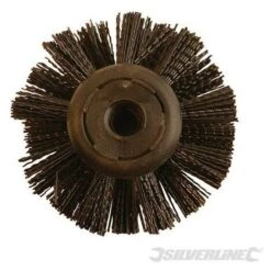 Silverline Brosse à Conduites D'évacuation, Brosse à Conduites D'évacuation 100 Mm, Brosse à Conduites D'évacuation 100 Mm
