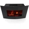 Cheminée Électrique Murale 2000W Kekai Montana 66x15x52 Cm Noir Avec Simulation De Feu -Ubbink Magasin 28556482 1