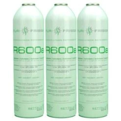 3 Bouteilles De Gaz Réfrigérant R600 420gr Isobutano