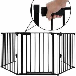 Barriere De Securite Enfant 310cm 5 Panneaux -Ubbink Magasin 32327401 3