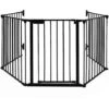 Grilles De Protection Du Foyer Barrière De Sécurité En 5 Pièces Barrière De Sécurité Pour Enfants Barrière De Sécurité Grille De Protection Pour Enfants Pour Cheminée Et Escaliers