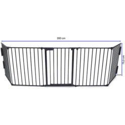 Grilles De Protection Du Foyer Barrière De Sécurité En 5 Pièces Barrière De Sécurité Pour Enfants Barrière De Sécurité Grille De Protection Pour Enfants Pour Cheminée Et Escaliers -Ubbink Magasin 33024850 4