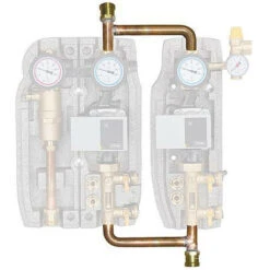 Kit De Raccordement 1", Pour Deux Stations Solaires Easyflow -Ubbink Magasin 33087929 2