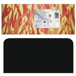 MBM Protecteur De Sol Plateforme 100X50 Cm. Sous Poêle à Granulés Bois