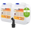 2 X 5 Litre Bioéthanol 96,6% Pour Cheminées -Ubbink Magasin 3355138 1