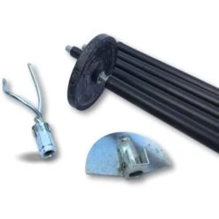 Kit Cannes De Curage Canalisations Ø 45 à 100 Mm Cannes Noires 6,60 M 3 Accessoires - Quantité X 1 - Kit Noir -Ubbink Magasin 34300252 3