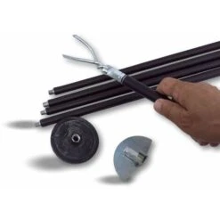 Kit Cannes De Curage Canalisations Ø 45 à 100 Mm Cannes Noires 6,60 M 3 Accessoires - Quantité X 1 - Kit Noir -Ubbink Magasin 34300252 5