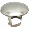Chapeau Pare Pluie Cheminee Acier Inoxydable 60-80mm Diamètre Cheminée