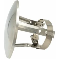 Chapeau Pare Pluie Cheminee Acier Inoxydable 60-80mm Diamètre Cheminée -Ubbink Magasin 3448285 3