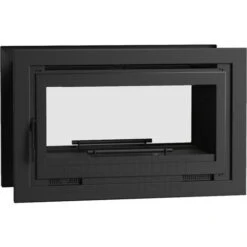 FM Insert De Cheminée Double Face IT-102F 13,5kW Foyer Fonte