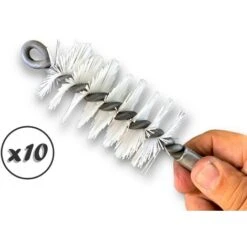 Brosse à Tube PRO NYLON Ø 25 à 140 Mm Raccord M12175 Femelle - Quantité X10 - Nylon - Ø 50 Mm -Ubbink Magasin 36617630 4