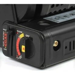 Four à Gaz De Camping Avec Poignée De Transport 1300 W - Haute Efficacité - Chauffe-sac à Dos Portable - Réchaud Intégré - Mini Brûleur -Ubbink Magasin 37009874 5