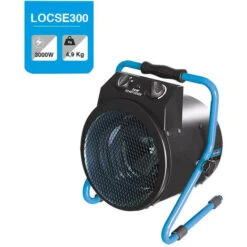 Leman - Chauffage Soufflant électrique 3000W - LOCSE300 -Ubbink Magasin 38062117 3