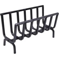 Support à Bois Brucialegna Brasero En Fer Pour Cheminée Et Barbecue Choisissez La Taille: 40x20x28 H Cm