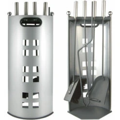 Ensemble De Cheminée 5 Pièces En Acier Inoxydable