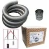 MBM Kit Tuyau Flexible Inox 316 De 10 M De Diamètre Intérieur 80 Mm Selon CE EN 1856 2 Conduit De Fumée -Ubbink Magasin 40003427 1