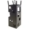 Set De Cheminée Chauffage Outils Noirs Carré Imex El Zorro 4 Pz 10004 -Ubbink Magasin 42182161 1