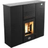 Poêle à Granulés Air Slim Alize 12,5 KW Noir Sannover 2 Poêle à Granulés Air Slim Alize 12,5 KW Noir Sannover -Ubbink Magasin 42515459 1