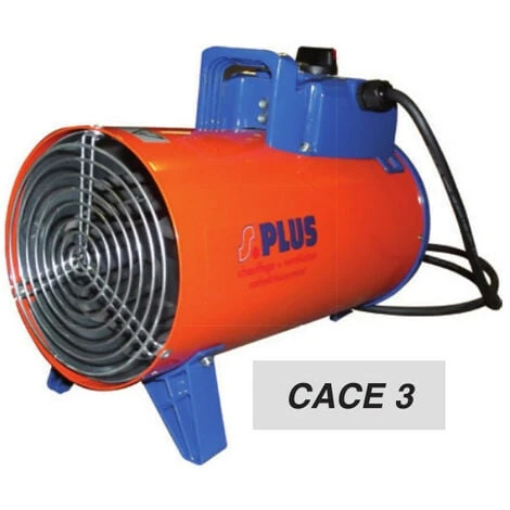 Splus - Chauffage Atelier - Canon à Air Chaud 1,5 / 3 KW Mono 230V 44,5°C - CACE 3 4 Splus - Chauffage Atelier - Canon à Air Chaud 1,5 / 3 KW Mono 230V 44,5°C - CACE 3 – Image 2