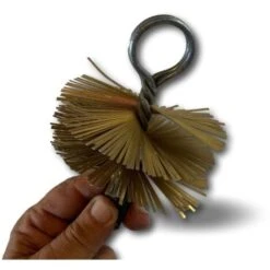 Hérisson Acier Rond Embout Acier Fileté Ramonage Conduits Non Gainés - Ø 100 Mm - Hérisson Acier