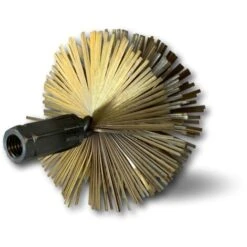 Hérisson Acier Rond Embout Acier Fileté Ramonage Conduits Non Gainés - Ø 100 Mm - Hérisson Acier -Ubbink Magasin 43086821 5