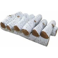 Bûches Décoratives En Fibre Céramique Pour Cheminées à L'éthanol. 8 Pièces