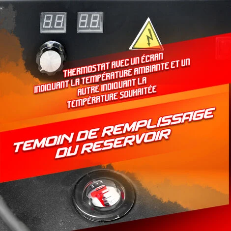 Canon à Chaleur Diesel Ou Pétrole 30 KW - 102360 Btu/H Avec Roues - Warm Tech 5 Canon à Chaleur Diesel Ou Pétrole 30 KW - 102360 Btu/H Avec Roues - Warm Tech – Image 3