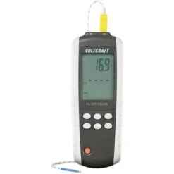 VOLTCRAFT PL-125-T2 Appareil De Mesure De Température -200 - +1372 °C Sonde K, J