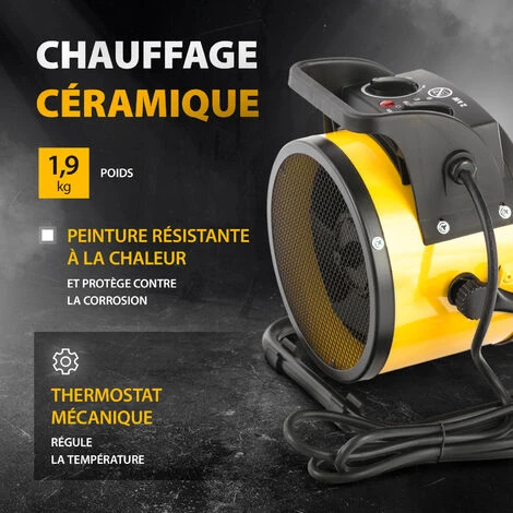 DENZEL - Chauffage D'appoint électrique DHC 2-100 - 2kw 6 DENZEL - Chauffage D'appoint électrique DHC 2-100 - 2kw – Image 4