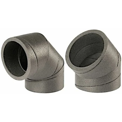 Ubbink Coude Isolé Pour Raccordement Chauffe-eau Thermodynamique - Coude à 90 ° - Diamètre 125 3 Ubbink Coude Isolé Pour Raccordement Chauffe-eau Thermodynamique - Coude à 90 ° - Diamètre 125