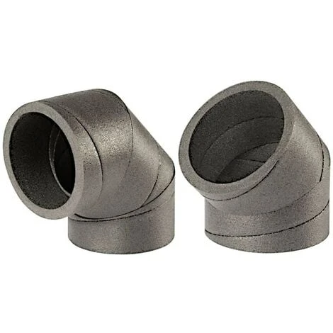 Ubbink Coude Isolé Pour Raccordement Chauffe-eau Thermodynamique - Coude à 45 ° - Diamètre 160 3 Ubbink Coude Isolé Pour Raccordement Chauffe-eau Thermodynamique - Coude à 45 ° - Diamètre 160