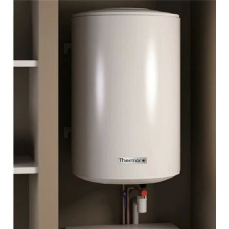 Chauffe-eau électrique STEATIS 150 L Vertical Mural Compact - Chauffe-eau électrique Blanc STEATIS 150 L Vertical Mural Compact 4 Chauffe-eau électrique STEATIS 150 L Vertical Mural Compact - Chauffe-eau électrique Blanc STEATIS 150 L Vertical Mural Compact – Image 2