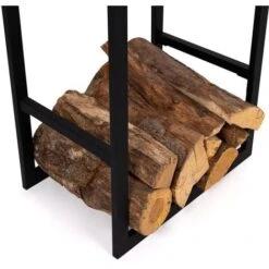 Range Bûches Vertical Acier Noir Avec étagère H.170 CM Pour Cheminée 10 Range Bûches Vertical Acier Noir Avec étagère H.170 CM Pour Cheminée -Ubbink Magasin 48770125 4
