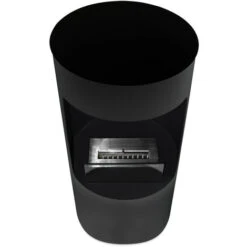 Giulio Cesare - Cheminée Bioéthanol Sur Pied Avec Brûleur De 1,5L. Cheminée Bioéthanol Sur Pied En Acier Inoxydable Et Verre Trempé. Couleur Noir. Ø40x80 Cm 9 Giulio Cesare - Cheminée Bioéthanol Sur Pied Avec Brûleur De 1,5L. Cheminée Bioéthanol Sur Pied En Acier Inoxydable Et Verre Trempé. Couleur Noir. Ø40x80 Cm -Ubbink Magasin 48887342 3