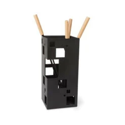 Velleman Perel - Ensemble De Cheminée - 18 X 18 X 39 Cm - Noir - 4 Pièces -Ubbink Magasin 50339473 3