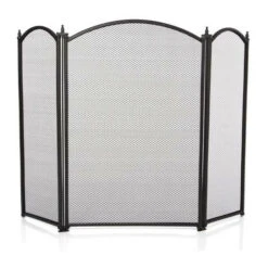 Velleman Perel - Pare-feu Barrière 3 Volets - Noir - 85 X 65 Cm