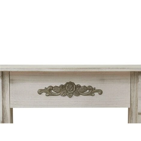 Rebecca Mobili Manteau Cheminée Décorative Bois Gris Retro 98,5x96,5x22,5 7 Rebecca Mobili Manteau Cheminée Décorative Bois Gris Retro 98,5x96,5x22,5 – Image 5