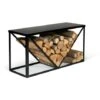 Porte Bûches Métal Design Horizontal -Ubbink Magasin 51213531 1