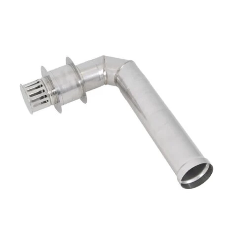 Set D'évacuation En Acier Inoxydable Avec Traversée De Paroi, Connexion 110 Mm Pour Le TTulpe Indoor B-10 Ou B-11 THEFLU002 3 Set D'évacuation En Acier Inoxydable Avec Traversée De Paroi, Connexion 110 Mm Pour Le TTulpe Indoor B-10 Ou B-11 THEFLU002