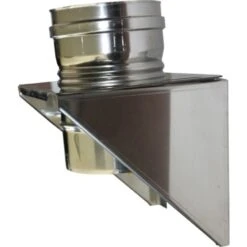 Support Mural Double Paroi Isolée - Ø Int/ext: 80-130