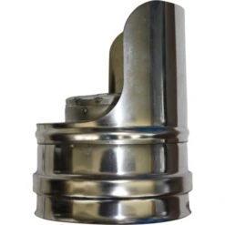 Terminal Horizontal Double Paroi - Ø Int/ext: 80-130 -Ubbink Magasin 5171134 2