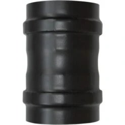 Manchette Femelle/femelle Noir - Ø 100 Mm
