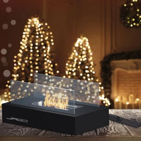 Nova Cheminée De Bioéthanol Design élégant Avec Panneaux De Verre De 2 étages 4 Nova Cheminée De Bioéthanol Design élégant Avec Panneaux De Verre De 2 étages – Image 2