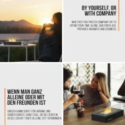 Nova Cheminée De Bioéthanol Design élégant Avec Panneaux De Verre De 2 étages 9 Nova Cheminée De Bioéthanol Design élégant Avec Panneaux De Verre De 2 étages -Ubbink Magasin 52056470 3