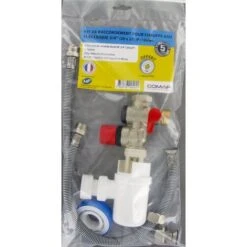 COMAP Kit Groupe De Sécurité Laiton Droit Pour Chauffe-eau, Cumulus - 20x27 Ou 3/4 (Groupe De Sécurité, Siphon, Flexibles, Téflon) - S600505 -Ubbink Magasin 54683382 4