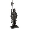 Serviteur De Cheminée 3 Pièces - Chevalier Noir -Ubbink Magasin 5477160 1