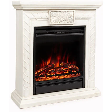 Frosty Peak Cheminée électrique 1800 W Fonction Chauffage 10 à 30 °C Télécommande 3 Frosty Peak Cheminée électrique 1800 W Fonction Chauffage 10 à 30 °C Télécommande