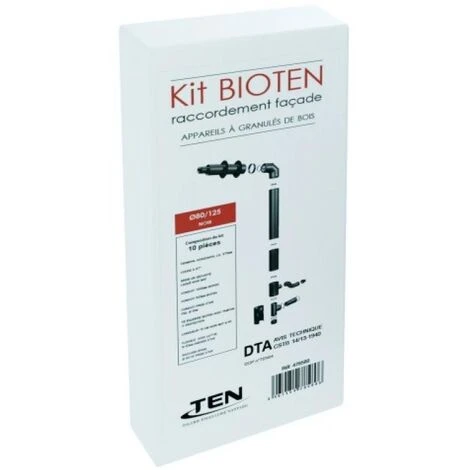 Kit De Raccordement Façade Bioten Ø 80125 4 Kit De Raccordement Façade Bioten Ø 80125 – Image 2