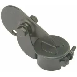 Clapet Pot échappement Anti Pluie Bouchon Tracteur Diamètre 57mm Compatible John Deere Noir Tube Capuchon Protection étanche