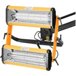 MSW Sécheur De Peinture Professionnel 2 Lampes Infrarouge Pour La Carrosserie 3000 W -Ubbink Magasin 58527541 3